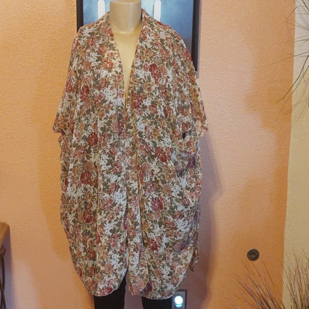 Pre-owned Vintage Kimono Duster